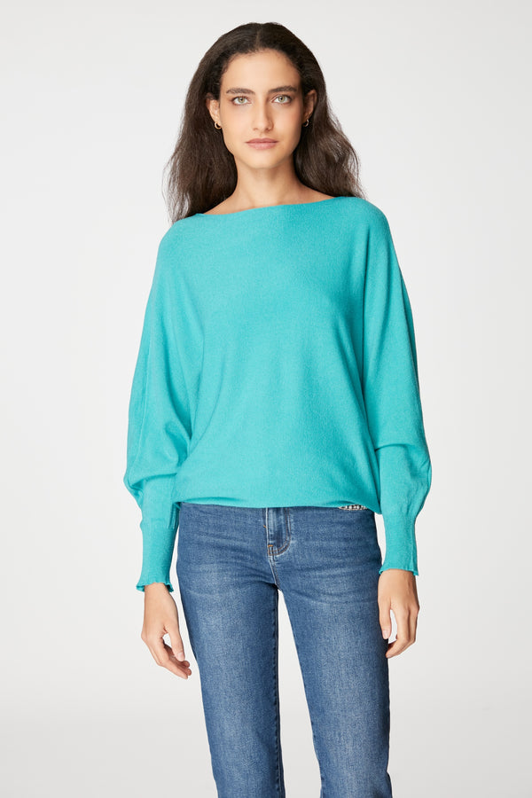 Sweater Leia Turquesa