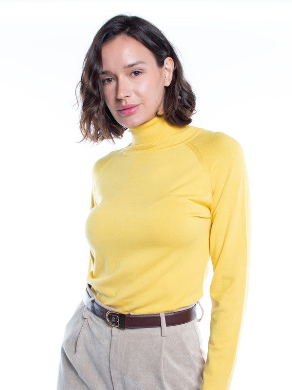 Sweater amarillo lineatre