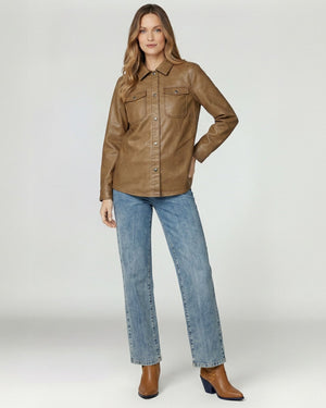 Chaqueta camel botones lineatre
