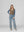 Gillet Mujer Fernanda Relaxed Cuello En V Fango Lineatre