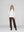 Sweater Mujer Josefa Slim Fit Cuello Alto Redondo Manga Ajustada Blanco Lineatre