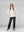 Sweater Mujer Josefa Slim Fit Cuello Alto Redondo Manga Ajustada Crudo Lineatre