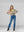 Sweater Mujer Veronica Relaxed Cuello Redondo Manga Caída Petroleo Lineatre
