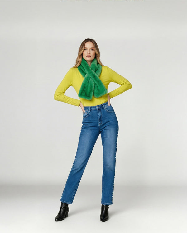 Cuello Mujer Stella Verde Lineatre