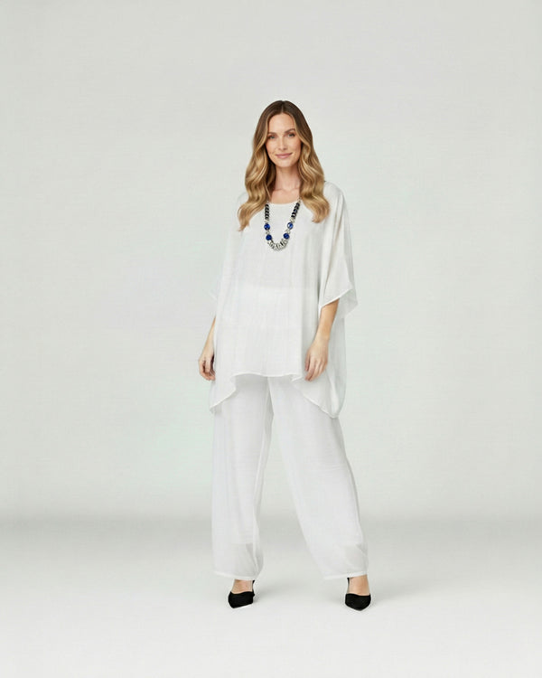 Collar Mujer Lisa Azul Lineatre