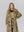Abrigo Mujer Bianca Relaxed Fit Cuello Con Solapa Manga Caida Beige Lineatre