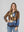 Camisa Mujer Soledad Relaxed Cuello Tipo Camisa Manga Suelta Camel Lineatre