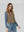 Gillet Mujer Fernanda Relaxed Cuello En V Fango Lineatre