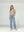 Polera Mujer Paz Overside Cuello Bote Manga Caida Camel Lineatre