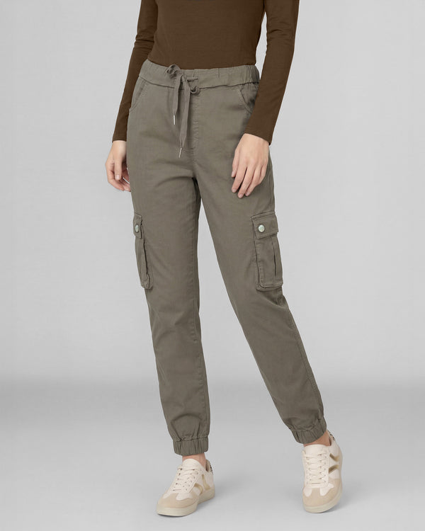 Pantalon Mujer Rosario Relaxed Fango Lineatre