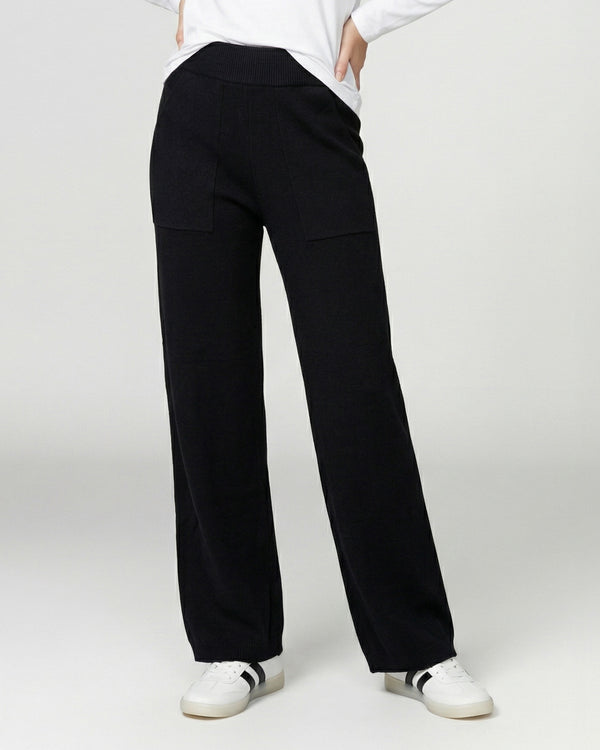 Pantalon Mujer Giovanna Regular Negro Lineatre