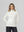 Sweater Mujer Josefa Slim Fit Cuello Alto Redondo Manga Ajustada Crudo Lineatre