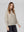 Sweater Mujer Elena Regular Cuello Ojal Manga Caída Beige Lineatre