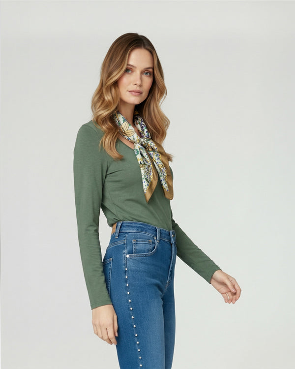 Pañuelo Mujer Rocío Amarillo Lineatre