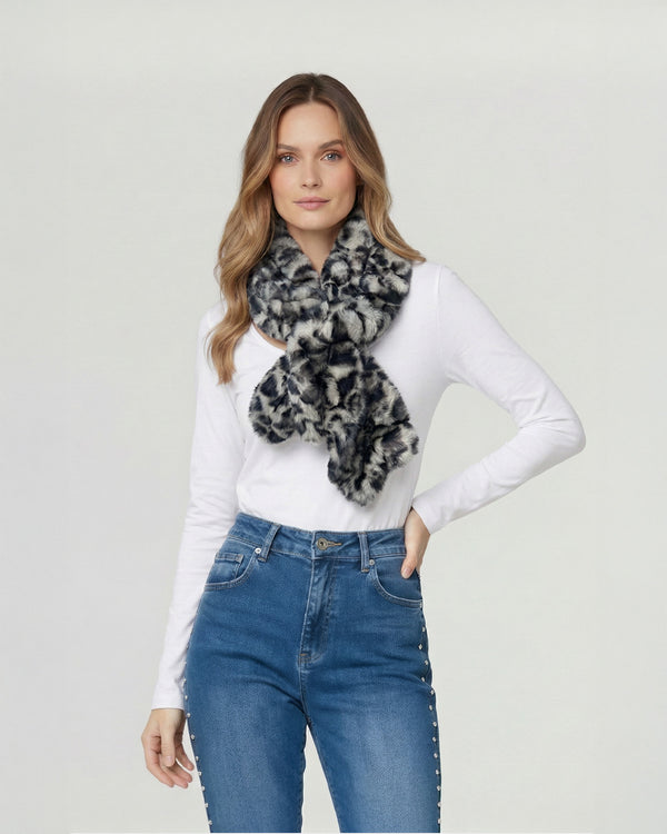 Cuello Mujer Soledad Gris Lineatre