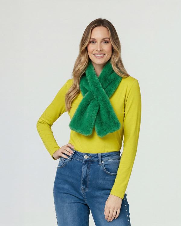 Cuello Mujer Stella Verde Lineatre