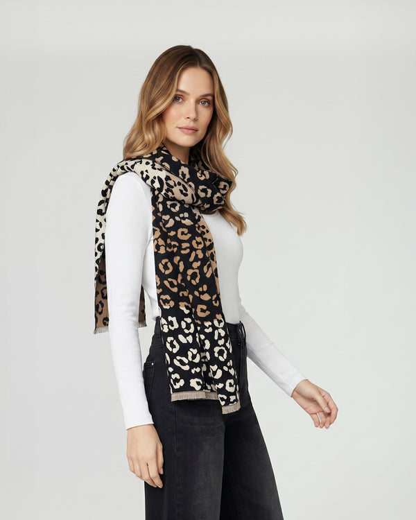 Echarpe Mujer Loreto Negro Lineatre