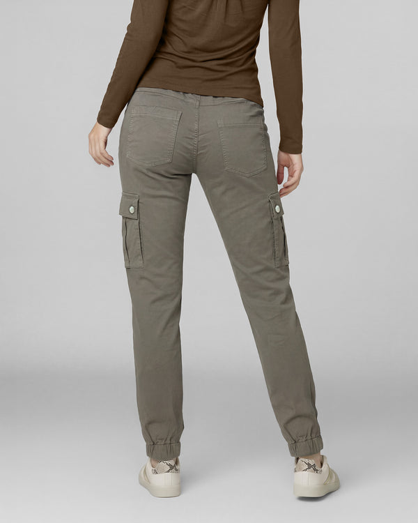 Pantalon Mujer Rosario Relaxed Fango Lineatre