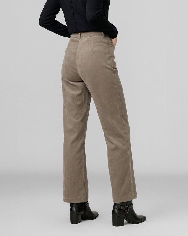 Pantalon Mujer Paulina Relaxed Fango Lineatre