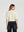 Sweater Mujer Mara Relaxed Cuello En V Manga Caída Crudo Lineatre