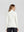 Sweater Mujer Josefa Slim Fit Cuello Alto Redondo Manga Ajustada Crudo Lineatre