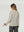 Cardigan Mujer Fiorella Relaxed Cuello Con Solapa Manga Suelta Crudo Lineatre