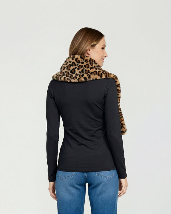 Cuello Mujer Aurora Camel Lineatre