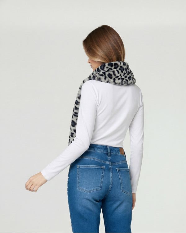 Cuello Mujer Aurora Gris Lineatre