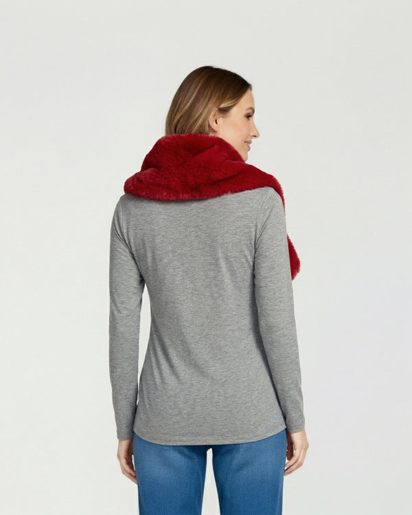 Cuello Mujer Stella Rojo Lineatre