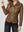 Chaqueta Mujer Constanza Relaxed Cuello Alto Tipo Chaqueta Manga Ajustada Chocolate Lineatre