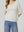 Sweater Mujer Anna Relaxed Cuello En V Manga Caída Crudo Lineatre