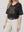 Sweater Mujer Mara Relaxed Cuello En V Manga Caída Chocolate Lineatre