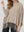 Sweater Mujer Rosario Regular Cuello Redondo Manga Ajustada Fango Lineatre