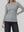 Sweater Mujer Josefa Slim Fit Cuello Alto Redondo Manga Ajustada Gris Lineatre