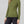 Sweater Mujer Josefa Slim Fit Cuello Alto Redondo Manga Ajustada Militar Lineatre