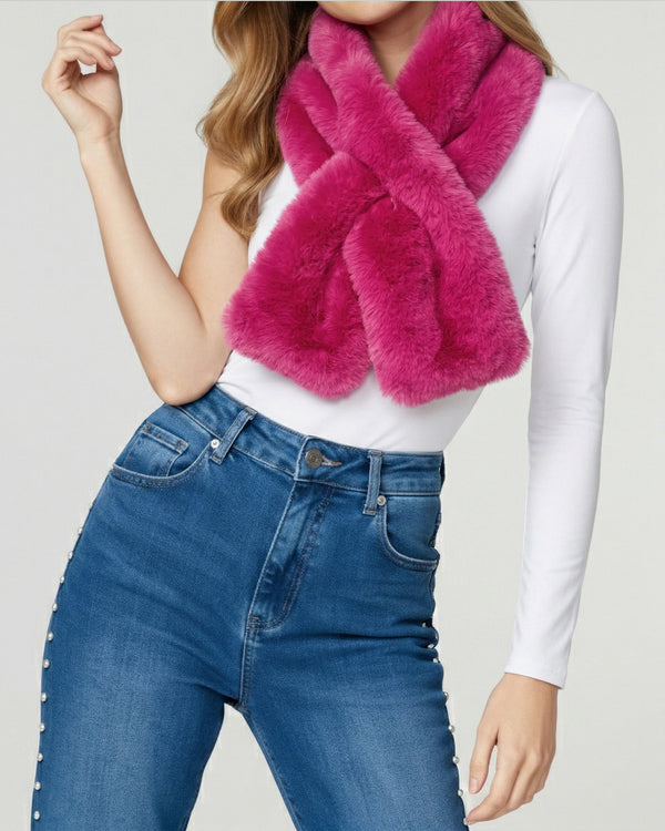 Cuello Mujer Stella Fucsia Lineatre