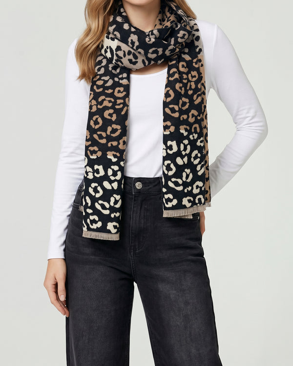Echarpe Mujer Loreto Negro Lineatre