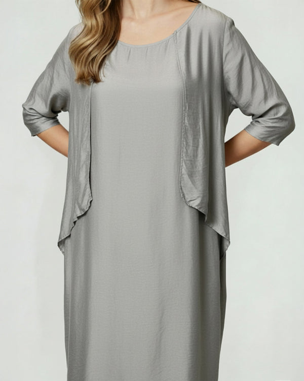 Vestido Mujer Francesca Fango Lineatré