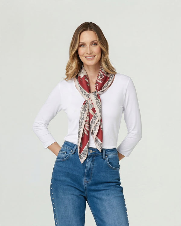 Pañuelo Mujer Pilar Burdeo Lineatre