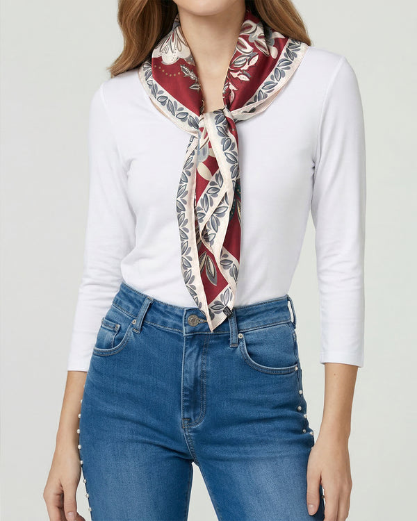 Pañuelo Mujer Pilar Burdeo Lineatre