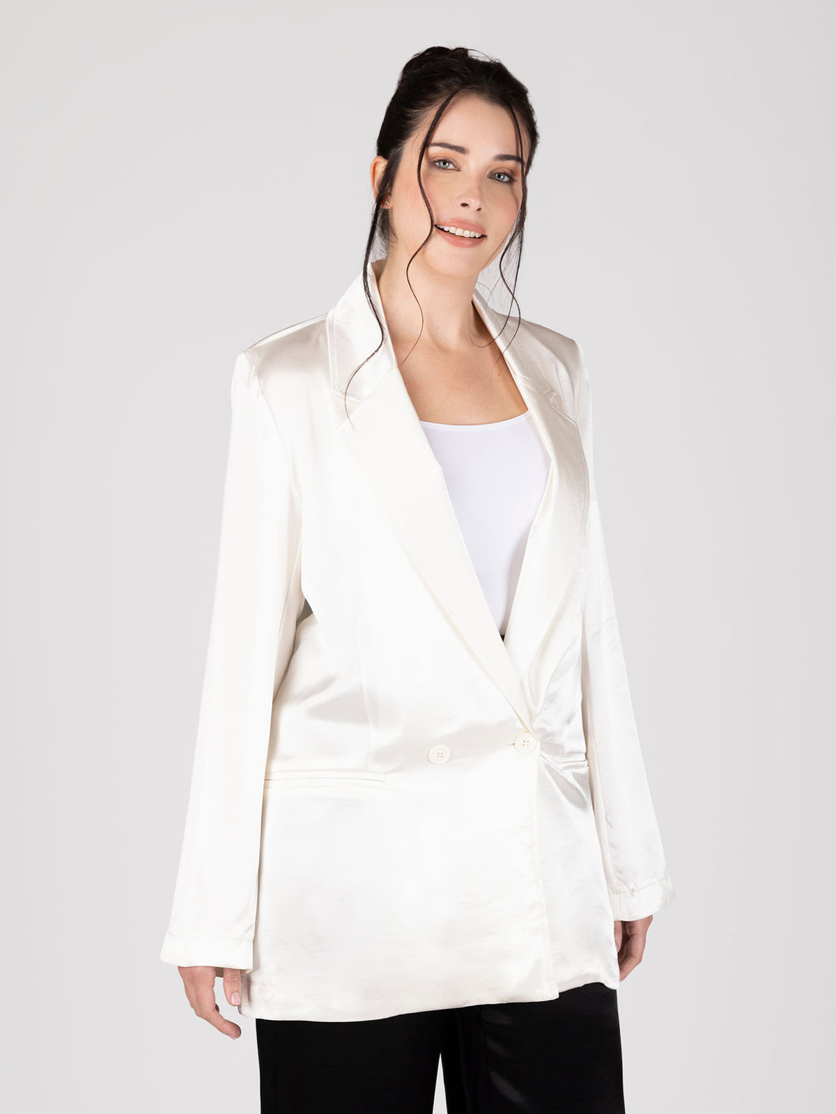 CHAQUETA BLANCO
