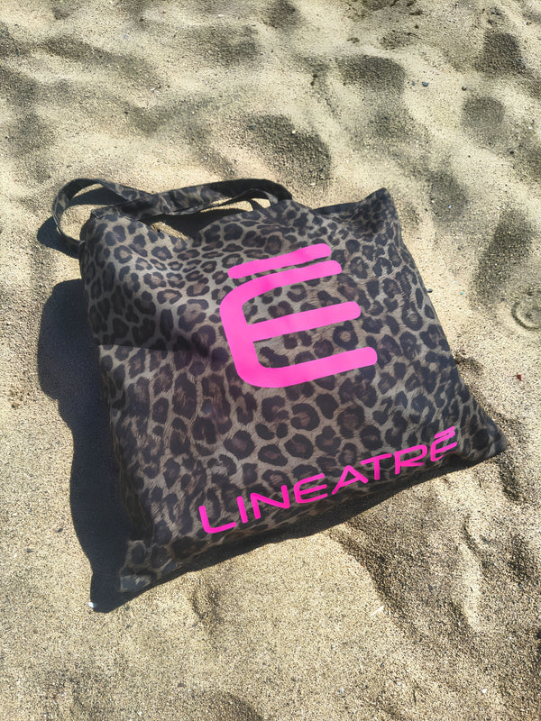 Bolsa de tela estilo Leopardo Lineatre