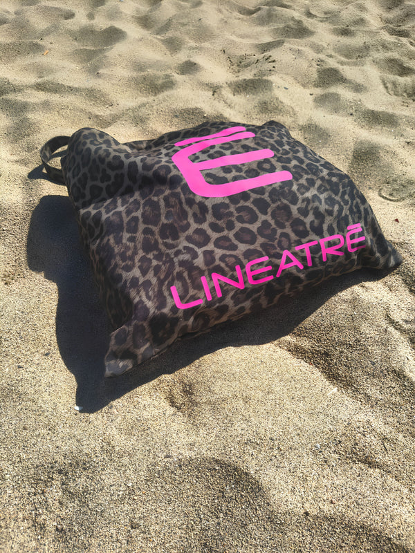 Bolsa de tela estilo Leopardo Lineatre