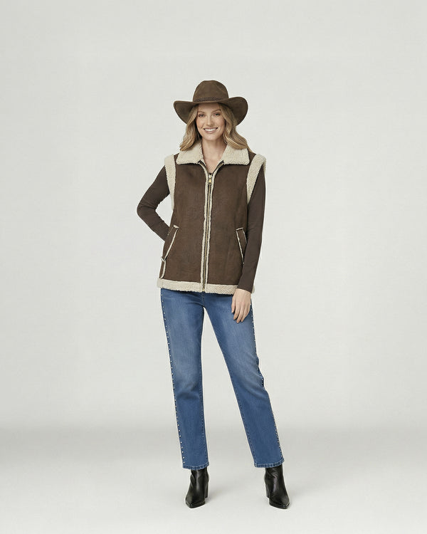 Sombrero Mujer Emilia Taupe Lineatre