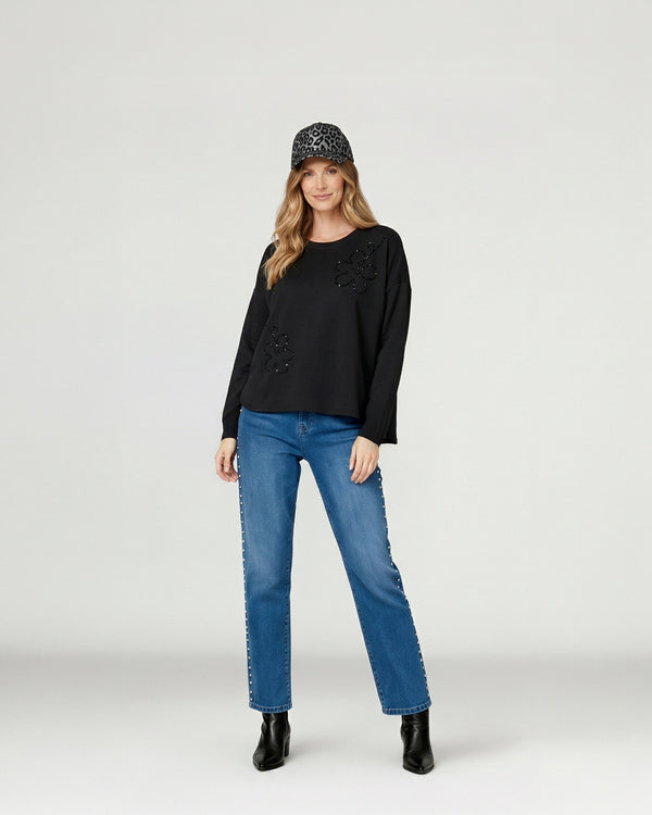 Gorro Mujer Zoe Negro Lineatre