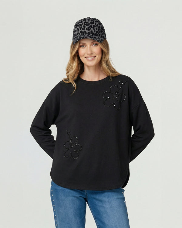 Gorro Mujer Zoe Negro Lineatre