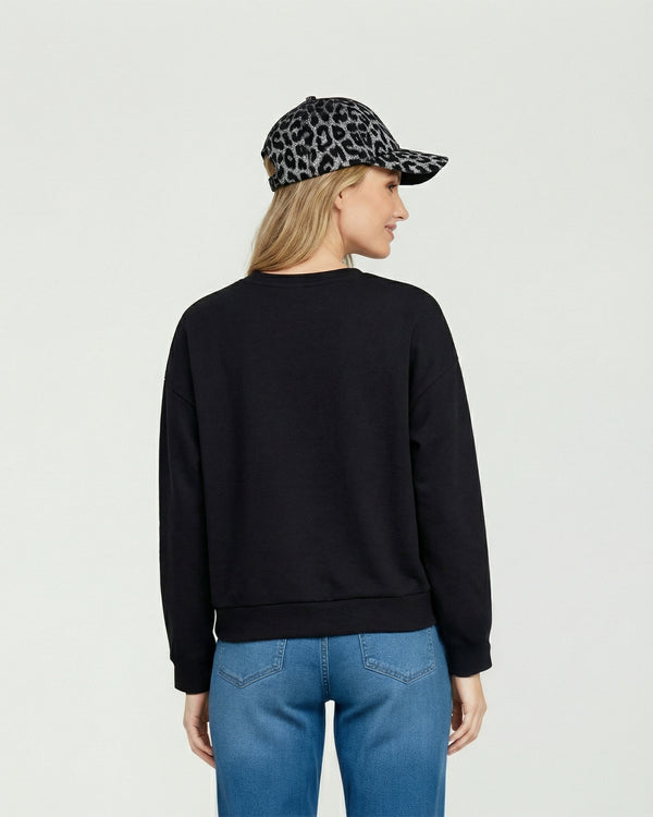 Gorro Mujer Zoe Negro Lineatre