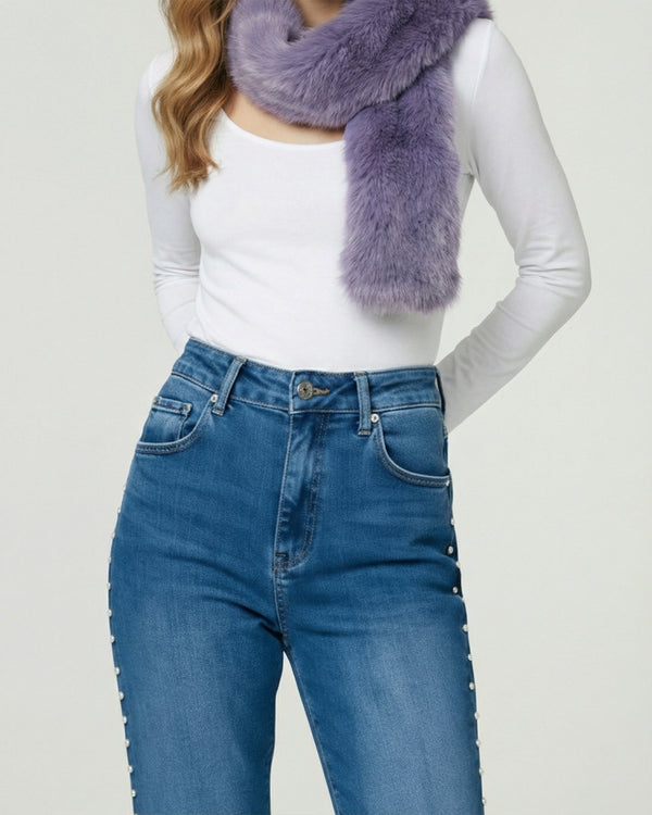 Cuello Mujer Ada Violeta Lineatre