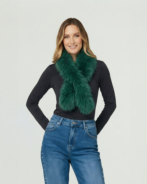 Cuello Mujer Ida Verde Lineatre