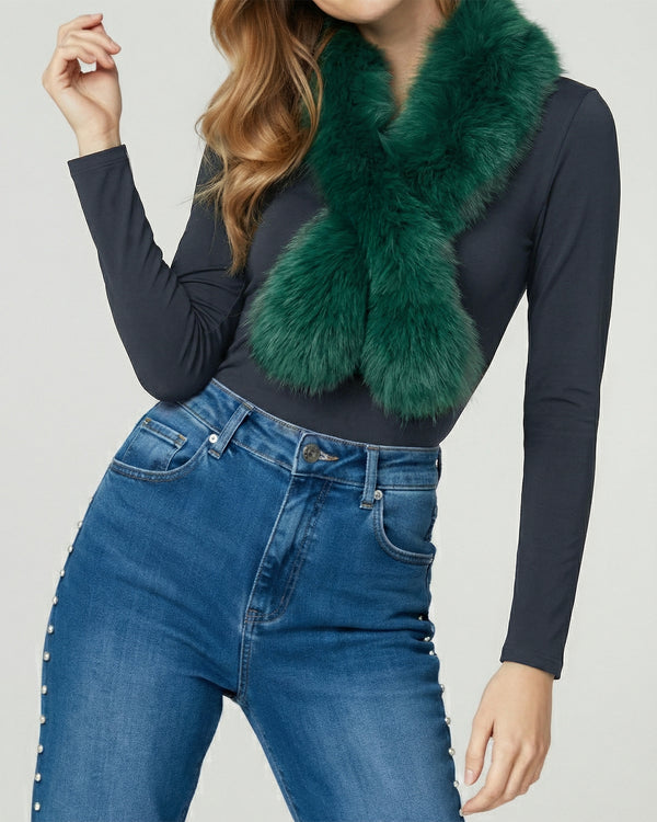 Cuello Mujer Ida Verde Lineatre